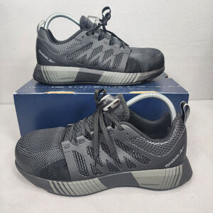 Reebok Fusion Flexweave Work Sneakers Black Men's SZ 7.5 - NIB